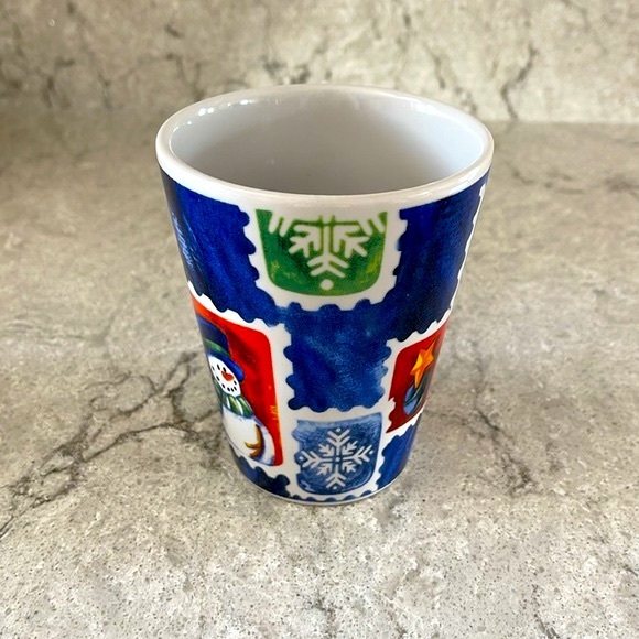 Christmas Themed Ceramic Multi-Colored Coffee Tea Mug Cup 10oz - Picture 3 of 8